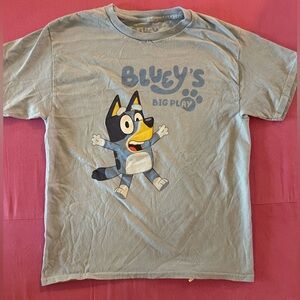 Bluey’s big play shirt kids sz L